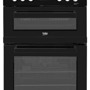 Beko KDC653KBEKO BLACK 60CM CERAMIC COOKER WITH DOUBLE OVEN