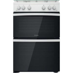 Indesit ID67G0MCWINDESIT WHITE DOUBLE GAS COOKER