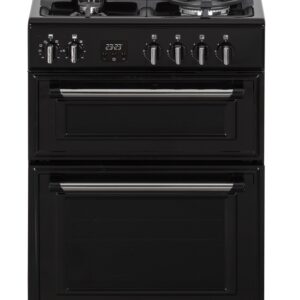 Creda C60DFMRBLCREDA BLACK 60CM DUAL FUEL MINI RANGE COOKER