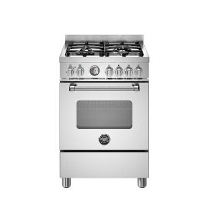 Bertazzoni MAS64L1EXCBERTAZZONI MASTER SERIES 60CM STAINLESS STEEL DUAL FUEL RANGE COOKER