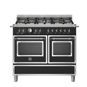 Bertazzoni HER106L2ENETBERTAZZONI HERITAGE SERIES 100CM DUAL FUEL RANGE COOKER