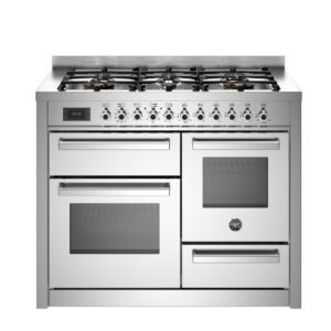 Bertazzoni PRO116L3EXTBERTAZZONI PROFESSIONAL SERIES 110CM DUAL FUEL RANGE COOKER WITH SEPERATE GRILL