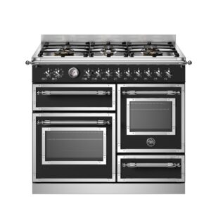 Bertazzoni HER106L3ENETBERTAZZONI HERITAGE 100CM DUAL FUEL RANGE COOKER WITH SEPERATE GRILL