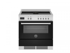 Bertazzoni PROCH94I1ENETBERTAZZONI 90CM AIR-TEC RANGE COOKER WITH INDUCTION HOB AND INTEGRATED HOOD