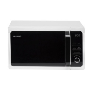 Sharp R664WMSHARP WHITE 20L MICROWAVE WITH GRILL