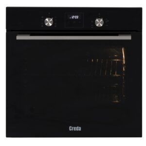 Creda C60BIMFBLCREDA BLACK SINGLE MULTIFUCTION OVEN
