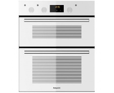 Hotpoint DU2540WHHOTPOINT WHITE BUILT UNDER DOUBLE FAN OVEN