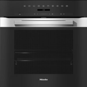 Miele H7260BP-CLSTMIELE STAINLESS STEEL SINGLE PYROLYTIC OVN WITH CLEAR TEXT DISPLAY