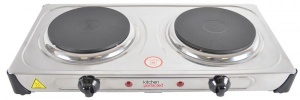 Lloytron E4203SSKITCHENPERFECTED 2000W STAINLESS STEEL DOUBLE HOTPLATE