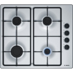 Bosch PBP6B5B60BOSCH STAINLESS STEEL 60CM GAS HOB