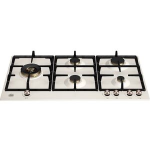Bertazzoni P905LHERACBERTAZZONI HERITAGE SERIES 90CM GAS HOB WITH LATERAL WOK
