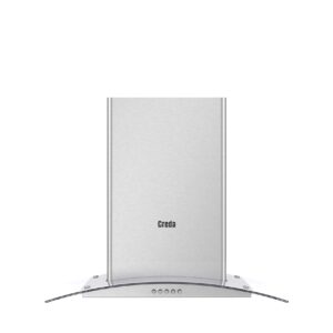 Creda C60CHXGCREDA STAINLESS STEEL 60CM CURVED GLASS CHIMNEY HOOD