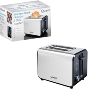 Quest 34579QUEST STAINLESS STEEL 2 SLICE TOASTER