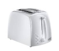 Russell Hobbs 21640RUSSELL HOBBS TEXTURES WHITE 2 SLICE TOASTER