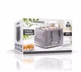 Daewoo SDA1865GEDAEWOO ARGYLE DARK GREY 4 SLICE TOASTER