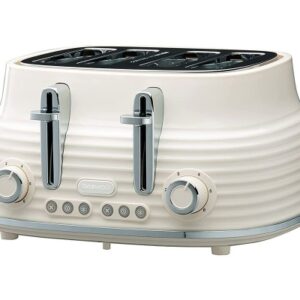 Daewoo SDA2483GEDAEWOO SIENNA CREAM 4 SLICE TOASTER