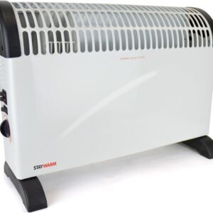 Lloytron F2406WHStayWarm WHITE 2000W CONVECTOR HEATER WITH FAN ASSIST