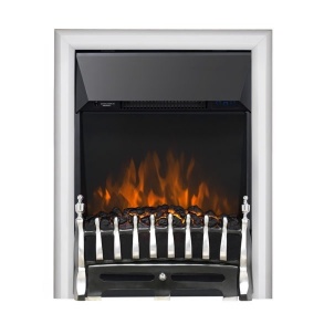 Focal Point BLENHEIM-CHROMEFOCAL POINT BLENEIM CHROME LED FREESTANDING OR INSET ELECTRIC FIRE