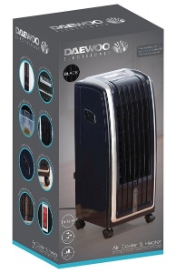 Daewoo COL1068GEDAEWOO AIR COOLER WITH 4 FUNCTIONS. AIR COOLER, HEATER, HUMIDIFIER AND AIR PURIFIER