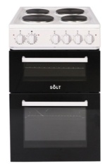 Solt STCC50WHSOLT 50CM TWIN CAVITY ELECTRIC COOKER