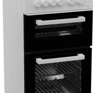 Beko KDG580WBEKO WHITE TWIN CAVITY 50CM GAS COOKER