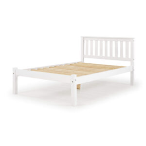 Manila LFE Pine Bed 4 Foot White