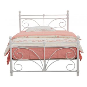 Separo Double Bed White